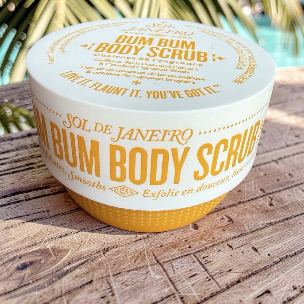 NEW Sol De Janeiro Bum Bum Body SCRUB With Ultra Fine Sugar Crystals - 75 g